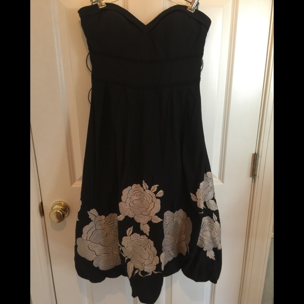 Tibi dress w/ sweetheart neckline